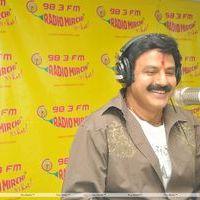 Nandamuri Balakrishna - Balakrishna At Radio Mirchi for Sri Rama Rajyam - Pictures | Picture 122269